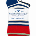 Harbour Stripe Crew Socks | Women's 6-10 Description: