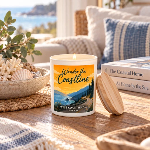 Coastal Route candle