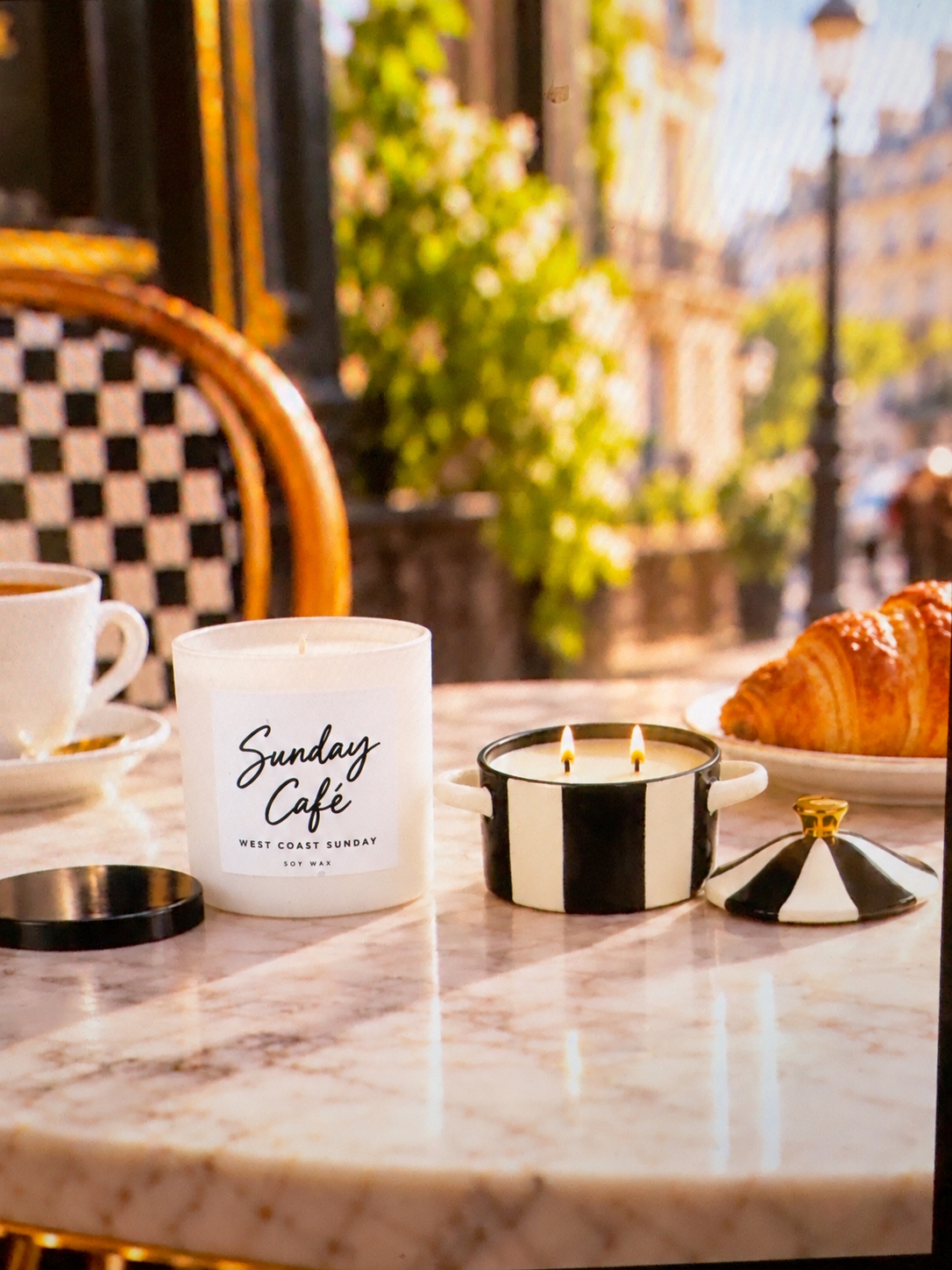 Sunday Cafe Vessel candle