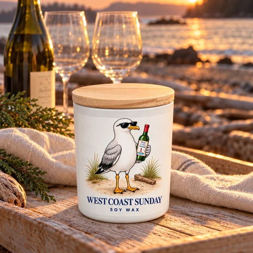Cheers Seagull Candle