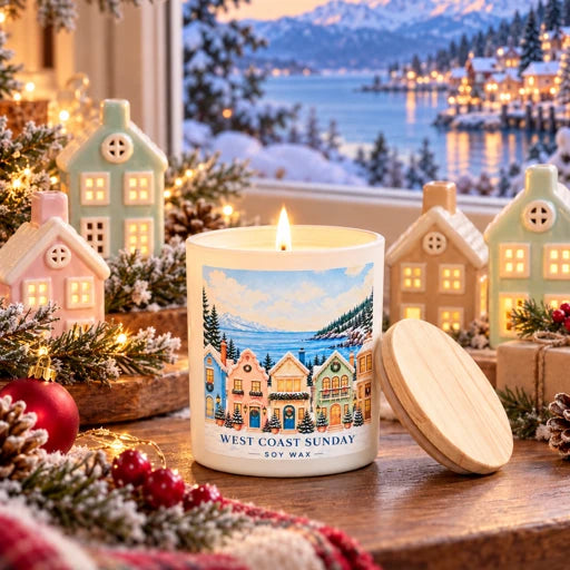 Christmas Village Candle