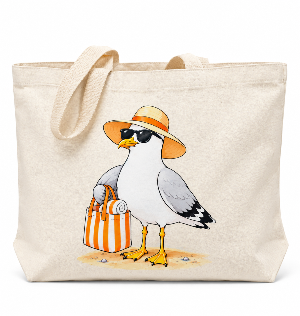 Heading to the Beach Jumbo Tote