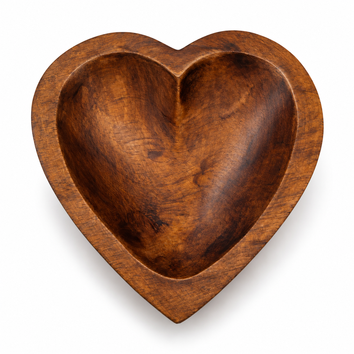 Mango Wood Heart Bowl 🤎
