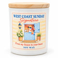 West Coast Sunday Signature Soy Candle
