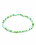 Sunday stackers- Mint Green Beaded Bracelet