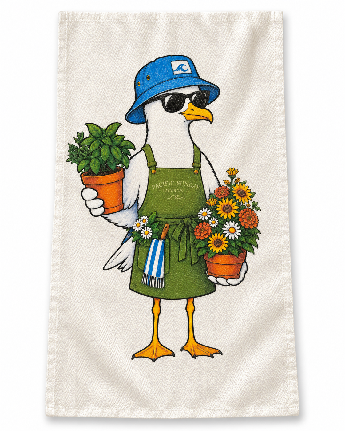 Garden Guy  Cotton Tea Towel