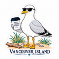Seagull Coffee Sticker – Vancouver Island