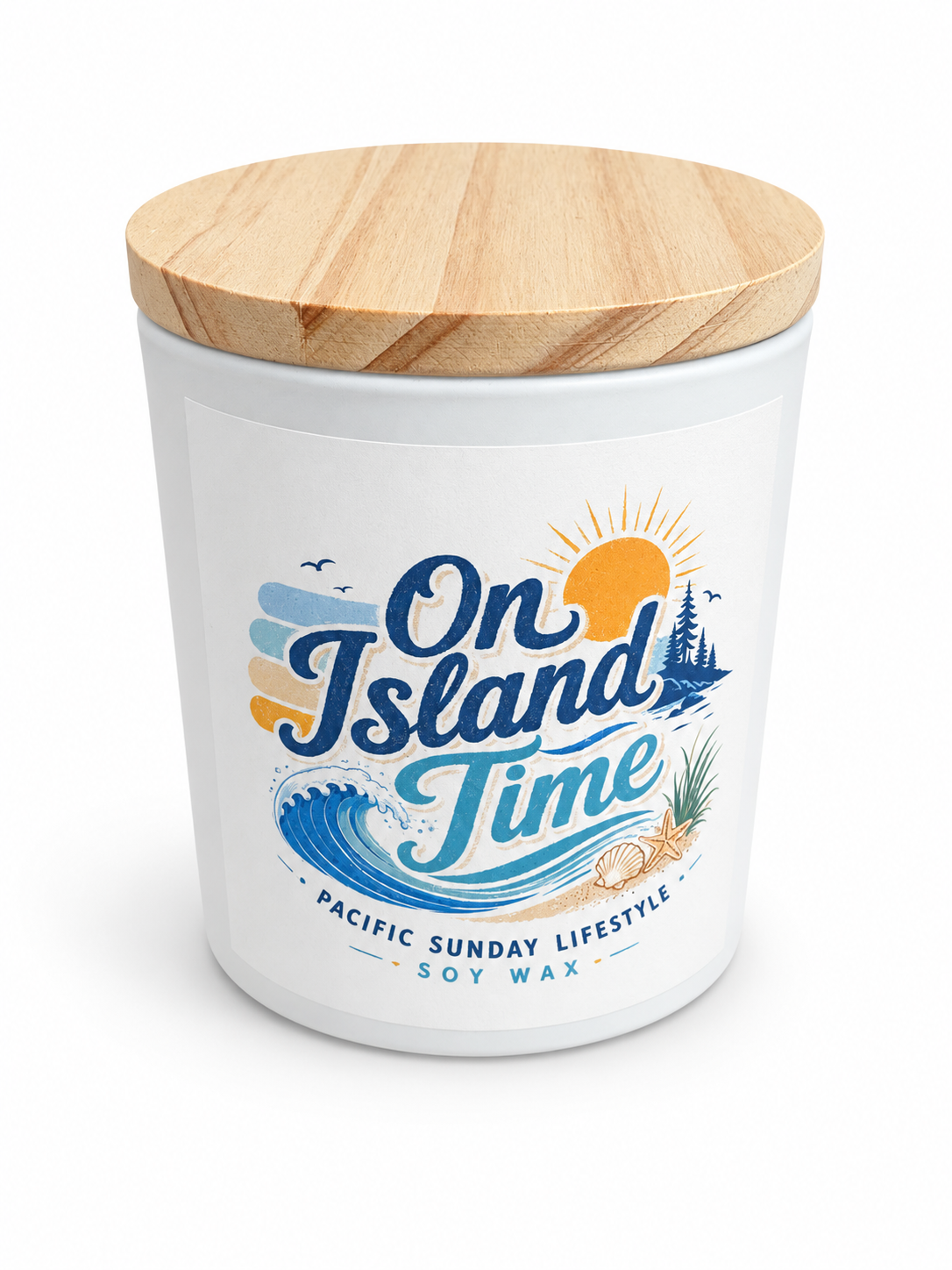On Island Time  Candle