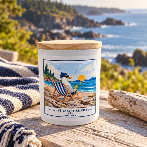 Lounging Beach side candle