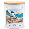 Lounging Beach side candle