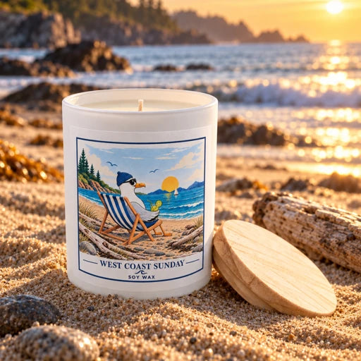 Lounging Beach side candle