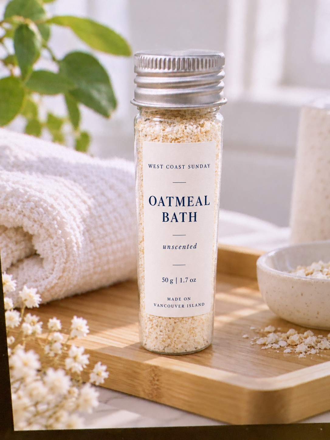 Oat Milk Mineral Bath Soak — 50 g
