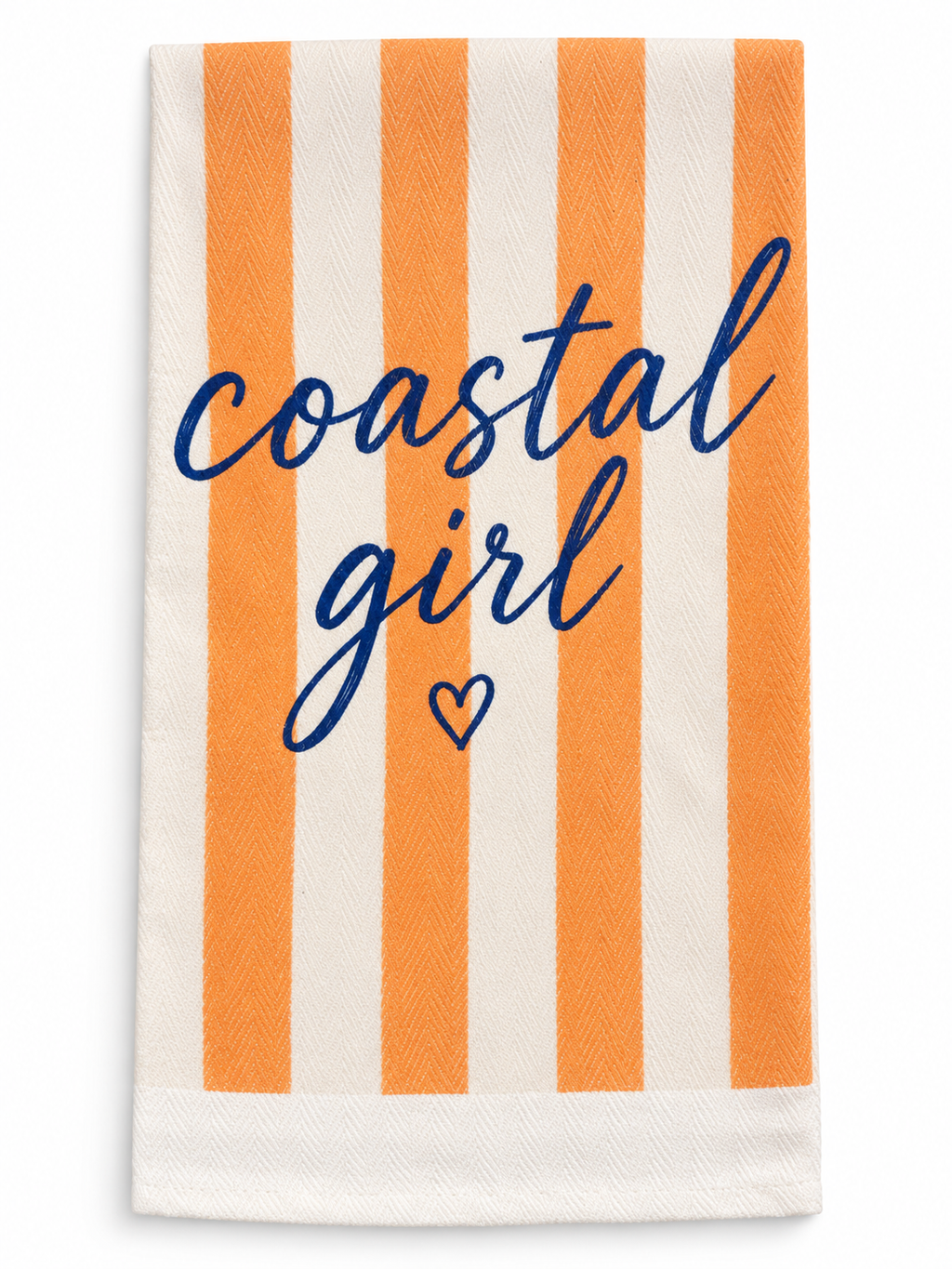 Coastal Girl – Cotton Twill Tea Towel