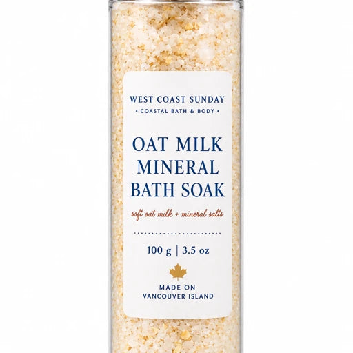 Oat Milk Mineral Bath Soak — 100 g