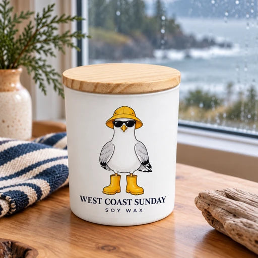 Ready for the Rain - Seagull Candle