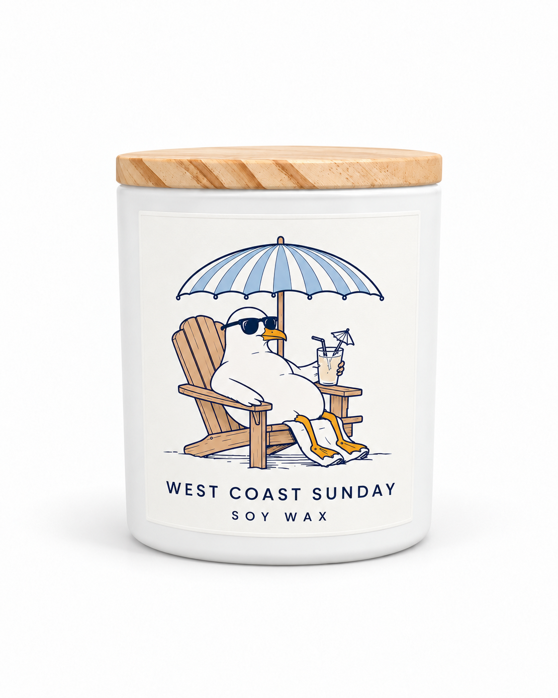 Lounging Beachside  candle