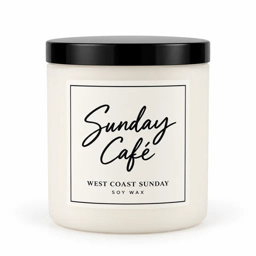 Sunday cafe Candle