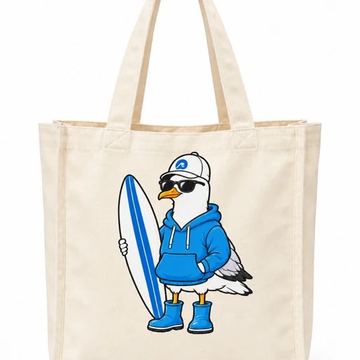 West Coast Sunday Surf Full Gusset Tote