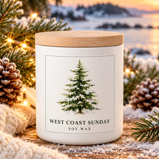 West Coast Winter - Soy Wax Candle