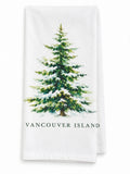 West Coast Winter Flour Sack Tea Towel
